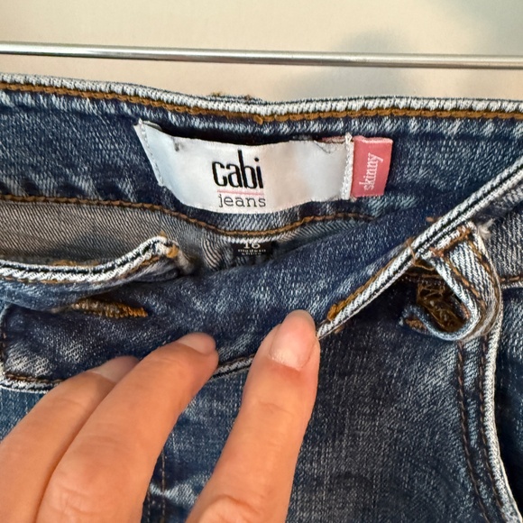 Cabi jeans with tears at knees - Picture 2 of 5